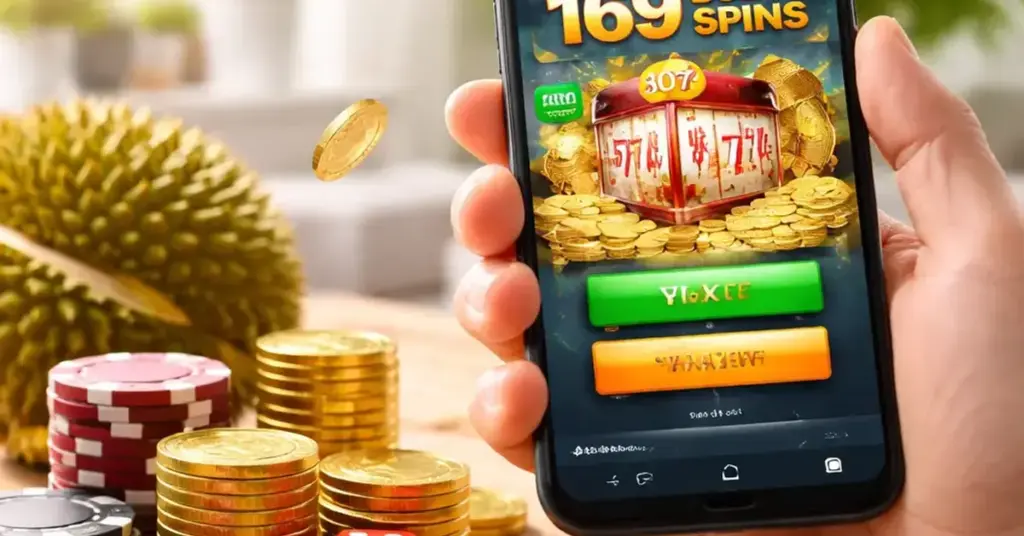 DURIANLUCKY Sign In, DURIANLUCKY sign in bonus, 169 lucky bonus, 50% free spin