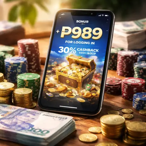 HI89 legit bonus, HI89 login bonus, ₱989 bonus Philippines, 30% slots cashback